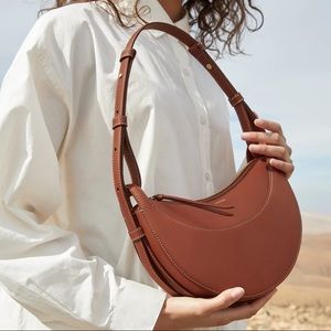 Polene Numero Dix Bag - Cognac